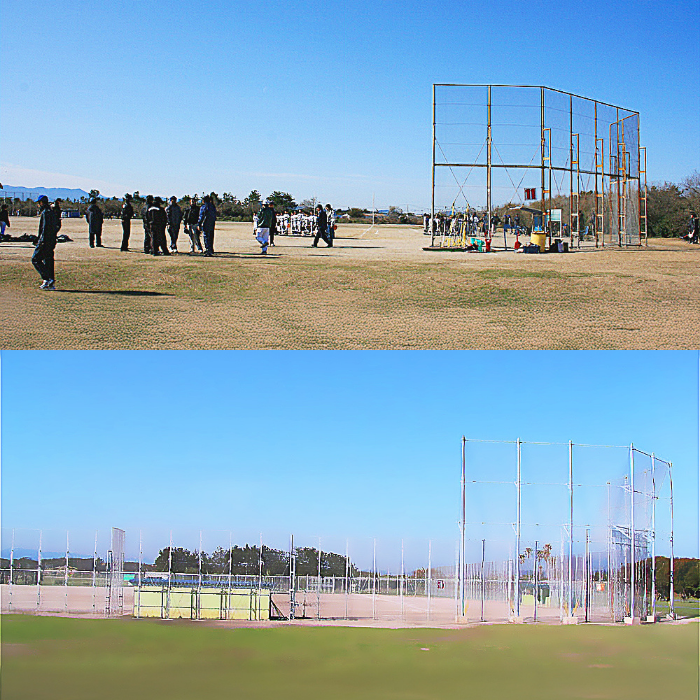 【野球場】雁の巣レクリエーションセンター野球場