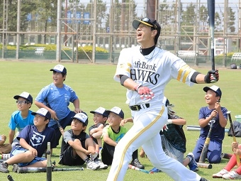 GXA野球短期スクール指導コーチ野手コーチ 本間 満
